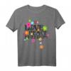 Retro Flower Power T-Shirt 60er/70er Love Peace Freedom – Buntes Hippie Design für Partys, Freizeit & als Geschenk