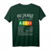 60 Jahre Feinste Qualität Lebensmittelampel T-Shirt – Lustiges Geburtstagsgeschenk für Männer und Opa zum runden Sechzigsten