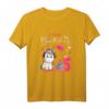 Geburtstag Shirt für Mädchen mit Einhorn und Musik - Perfektes 5. Geburtstag T-Shirt in Pink und Lila mit Luftballons und Kuchen