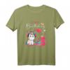 Geburtstag Shirt für Mädchen mit Einhorn und Musik - Perfektes 5. Geburtstag T-Shirt in Pink und Lila mit Luftballons und Kuchen