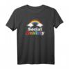 Social Anxiety Emo Clothes Aesthetic Soft Goth Alternative T-Shirt – Trendige Mode für Teen Girls & Boys, E-Girl & E-Boy Style