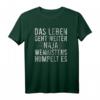 Humpeln Krücken Spruch T-Shirt für Sportverletzte – Humorvolle Genesungswünsche bei Meniskus-, Kreuzbandriss oder Beinbruch
