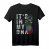 Dagestan- und Chechnya-Flagge T-Shirt - It's in my DNA, Stolz auf kulturelle Herkunft für Männer, Frauen und Kinder