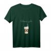 HapOwl Coffee T-Shirt mit V-Ausschnitt – Humorvolles Geschenk für Kaffeeliebhaber und Serienfans