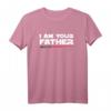 Star Wars Father Sabre White T-Shirt - Offizielles lizenzierte Star Wars Fanartikel für Sammler und Fans