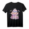 Pastell Gothic Gruseliger Baumkopf Hund Kawaii Okkultes T-Shirt – Für Nu-Goth, Anime, Bubble-Goth & Harajuku Stil