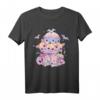 Pastell Gothic Gruseliger Baumkopf Hund Kawaii Okkultes T-Shirt – Für Nu-Goth, Anime, Bubble-Goth & Harajuku Stil