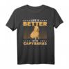 Capybara Capy Mama Liebhaber T-Shirt - Lustiges Wasserschwein Design für Tierliebhaber & Capybara Fans