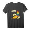 Regenbogen Pride LGBT Coming Out T-Shirt - Support und Stolz mit Regenbogen Flagge, klassisch geschnitten