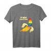 Regenbogen Pride LGBT Coming Out T-Shirt - Support und Stolz mit Regenbogen Flagge, klassisch geschnitten