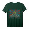 Free Tibet T-Shirt – Unterstützung für Freiheit und Unabhängigkeit Tibet, Klassisch geschnitten, doppelt genähter Saum