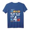 Kinder T-Shirt zum 4. Geburtstag mit Lokomotive und Spruch 'Ich Bin 4' – Perfektes Geschenk für Eisenbahn-Fans und Geburtstagsparty