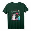 Geburtstag Shirt Einhorn Musik Mädchen 4 Jahre - Süßes Geburtstags-T-Shirt mit Luftballons & Musiknoten für Mädchen, Teenager & junge Frauen
