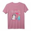 Geburtstag Shirt Einhorn Musik Mädchen 4 Jahre - Süßes Geburtstags-T-Shirt mit Luftballons & Musiknoten für Mädchen, Teenager & junge Frauen