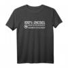 100% Diesel Mein Auto Braucht Keinen Stecker - Lustiges Anti E-Auto T-Shirt für Diesel-Fans & Autofreunde