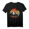 Thank God It's Flyday Retro Gleitschirm T-Shirt - Paraglider Design, ideales Geschenk für Gleitschirmflieger & Paraglider Enthusiasten im 60er/70er Stil