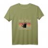 Damen Pew Pew Madafakas T-Shirt mit V-Ausschnitt – Lustiges Katzen-Design im Vintage Retro Look