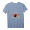 Damen Pew Pew Madafakas T-Shirt mit V-Ausschnitt – Lustiges Katzen-Design im Vintage Retro Look