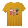Kawaii Katze Catpuccino T-Shirt – Lustiges Geschenk für Katzen- und Cappuccino-Liebhaber, perfekt für Geburtstage und Feiertage
