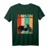 Geschenk für Simson Simme S51 Mopedfahrer - Retro Vintage Oldtimer Zweirad T-Shirt für Fans, Väter & Opas zum Geburtstag & Vatertag