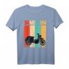 Geschenk für Simson Simme S51 Mopedfahrer - Retro Vintage Oldtimer Zweirad T-Shirt für Fans, Väter & Opas zum Geburtstag & Vatertag