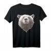 Bär Bären Bärenkopf Grizzlybär Braunbär Papa T-Shirt – Lustiges Geschenk für den besten Papa der Welt zu Geburtstag, Vatertag & Weihnachten