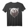 Bär Bären Bärenkopf Grizzlybär Braunbär Papa T-Shirt – Lustiges Geschenk für den besten Papa der Welt zu Geburtstag, Vatertag & Weihnachten