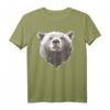 Bär Bären Bärenkopf Grizzlybär Braunbär Papa T-Shirt – Lustiges Geschenk für den besten Papa der Welt zu Geburtstag, Vatertag & Weihnachten