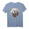 Bär Bären Bärenkopf Grizzlybär Braunbär Papa T-Shirt – Lustiges Geschenk für den besten Papa der Welt zu Geburtstag, Vatertag & Weihnachten