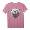 Bär Bären Bärenkopf Grizzlybär Braunbär Papa T-Shirt – Lustiges Geschenk für den besten Papa der Welt zu Geburtstag, Vatertag & Weihnachten