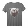 Bär Bären Bärenkopf Grizzlybär Braunbär Papa T-Shirt – Lustiges Geschenk für den besten Papa der Welt zu Geburtstag, Vatertag & Weihnachten