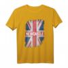 Newcastle UK Flagge Vintage T-Shirt - Souvenir für Newcastle Fans, Geordies & Großbritannien Liebhaber