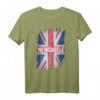 Newcastle UK Flagge Vintage T-Shirt - Souvenir für Newcastle Fans, Geordies & Großbritannien Liebhaber