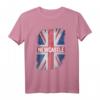 Newcastle UK Flagge Vintage T-Shirt - Souvenir für Newcastle Fans, Geordies & Großbritannien Liebhaber