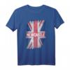Newcastle UK Flagge Vintage T-Shirt - Souvenir für Newcastle Fans, Geordies & Großbritannien Liebhaber