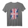 Newcastle UK Flagge Vintage T-Shirt - Souvenir für Newcastle Fans, Geordies & Großbritannien Liebhaber