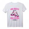 Rollschuhe Mädchen T-Shirt mit 'Mir reichts ich geh Rollschuh fahren' Design – Perfekt als Geschenk für Geburtstage & Weihnachten