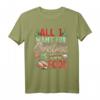 All I Want For Christmas Is Food T-Shirt – Lustiges Weihnachtshemd für Festtagsessen & Geschenkideen