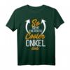 So sieht ein richtig cooler Onkel aus - Lustiges Geschenk T-Shirt für Geburtstage & Weihnachten, perfekt für Neffen, Nichten, Geschwister & die Familie