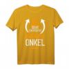So sieht ein richtig cooler Onkel aus - Lustiges Geschenk T-Shirt für Geburtstage & Weihnachten, perfekt für Neffen, Nichten, Geschwister & die Familie