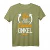So sieht ein richtig cooler Onkel aus - Lustiges Geschenk T-Shirt für Geburtstage & Weihnachten, perfekt für Neffen, Nichten, Geschwister & die Familie