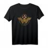 Wonder Woman Movie Power Stance und Emblem T-Shirt - Offiziell lizenziertes Superhelden-Shirt für Damen, Herren und Kinder