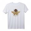 Wonder Woman Movie Power Stance und Emblem T-Shirt - Offiziell lizenziertes Superhelden-Shirt für Damen, Herren und Kinder