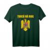Tuica Va Rog Rumänisches Souvenir Coat Of Arms T-Shirt – Lustiges Geschenk für Reiseliebhaber und Rumänien-Fans