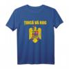 Tuica Va Rog Rumänisches Souvenir Coat Of Arms T-Shirt – Lustiges Geschenk für Reiseliebhaber und Rumänien-Fans
