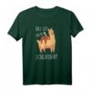 Witziges Lama Faultier Schlafshirt - Bequemer Pyjama für Langschläfer, Nachtanzug & Geschenkidee für Weihnachten & Geburtstag