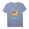 Witziges Lama Faultier Schlafshirt - Bequemer Pyjama für Langschläfer, Nachtanzug & Geschenkidee für Weihnachten & Geburtstag