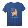 Witziges Lama Faultier Schlafshirt - Bequemer Pyjama für Langschläfer, Nachtanzug & Geschenkidee für Weihnachten & Geburtstag