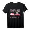 Ein Leben Ohne Camping Ist Möglich Aber Sinnlos - Camper T-Shirt, Perfektes Geschenk für Caravan- und Wohnmobil-Fans
