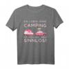 Ein Leben Ohne Camping Ist Möglich Aber Sinnlos - Camper T-Shirt, Perfektes Geschenk für Caravan- und Wohnmobil-Fans